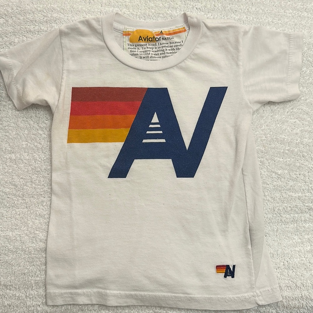Kid’s Aviator Nation tee, size 4
